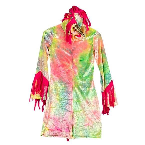Halloween Enchanted Unicorn Colorful Costume Magical Adult Size XS - Picture 2 of 12
